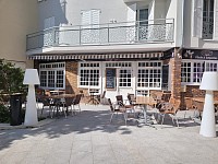 La terrasse ombragée