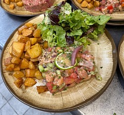 Tartare de saumon